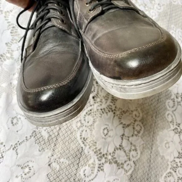 Bed Stu Workshop Organic Vegetable Tanned Leather Oxford Casual Shoes Men's 10.5 - Picture 5 of 9